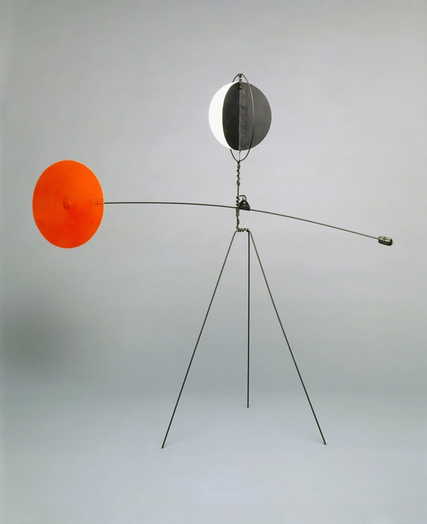 Photo of a mobile by Alexander Calder